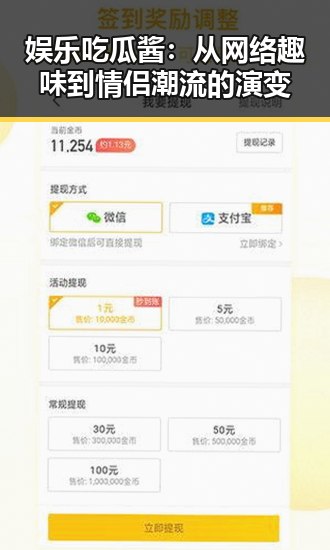 娱乐吃瓜酱:从网络趣味到情侣潮流的演变